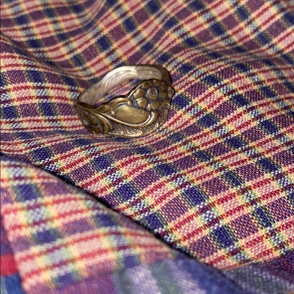 Vintage Fork Ring - image 1